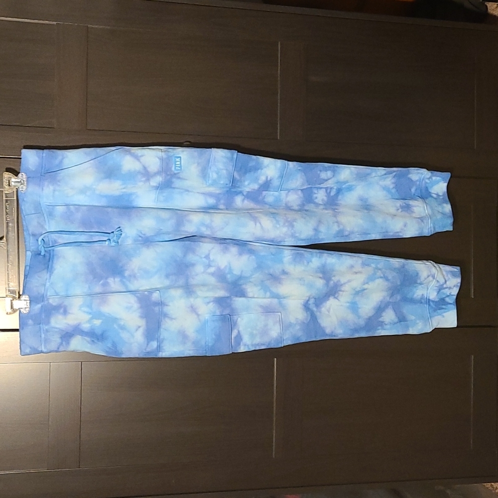cargo sweatpants by pink